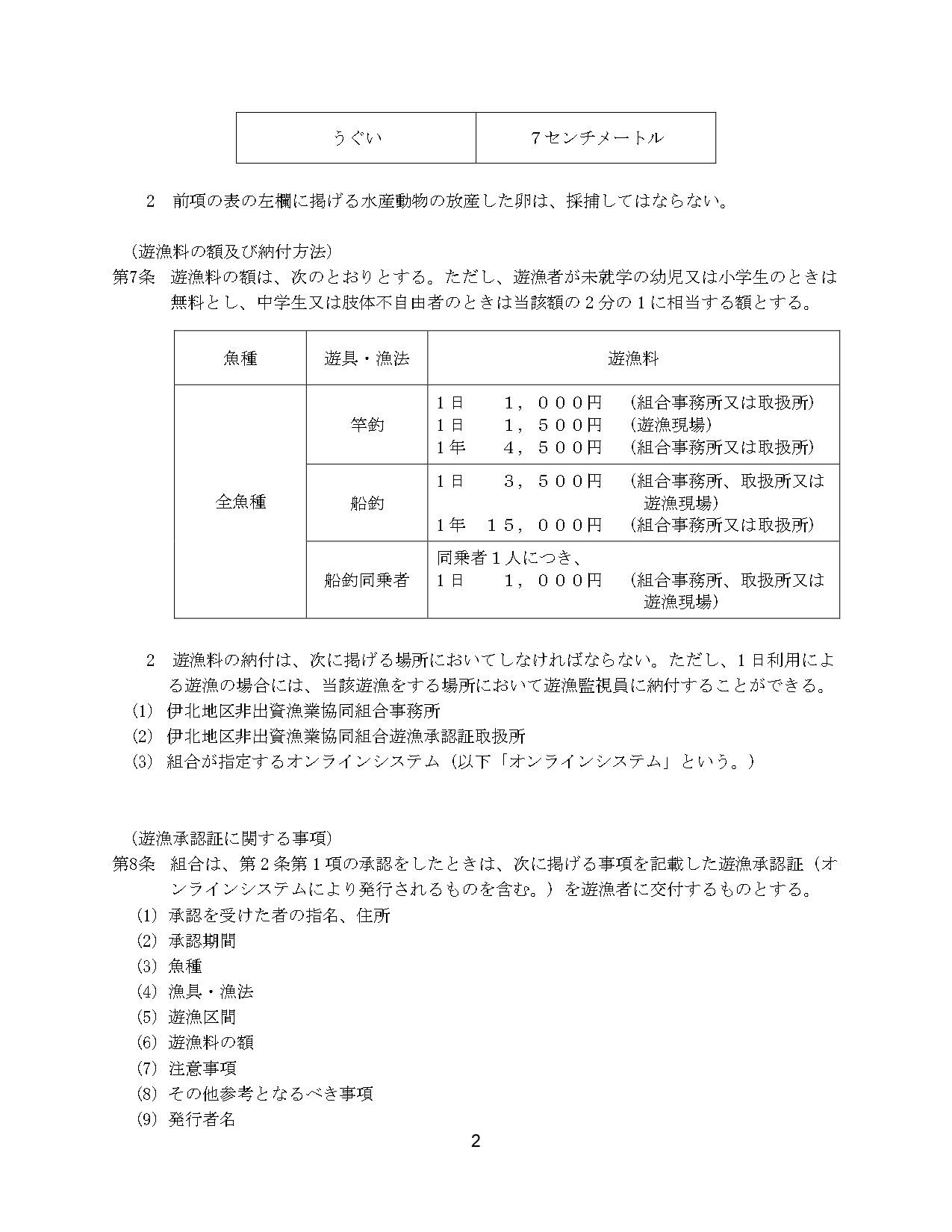 伊北地区非出資漁業協同組合内共24号遊漁規則_3